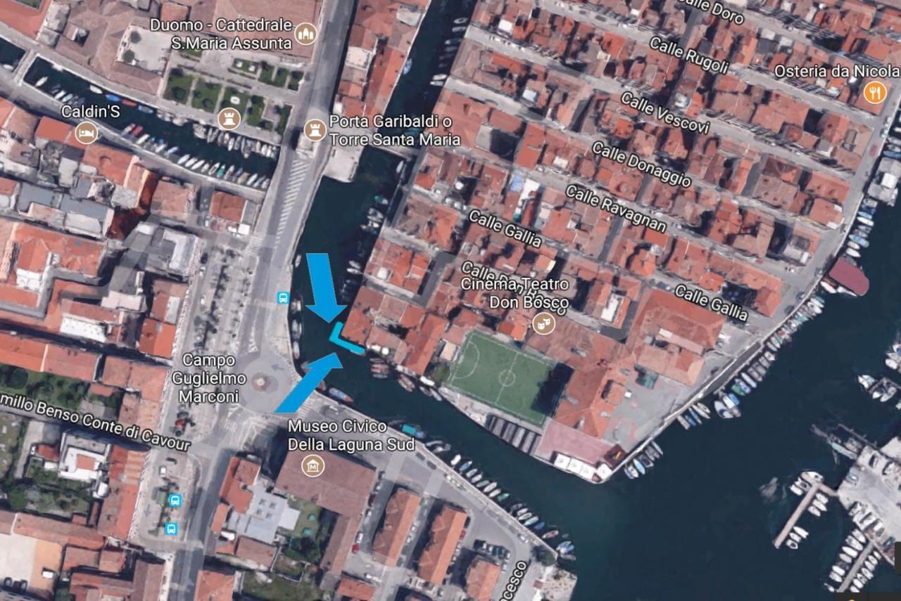 Casa Duse Vista Laguna Chioggia Dış mekan fotoğraf